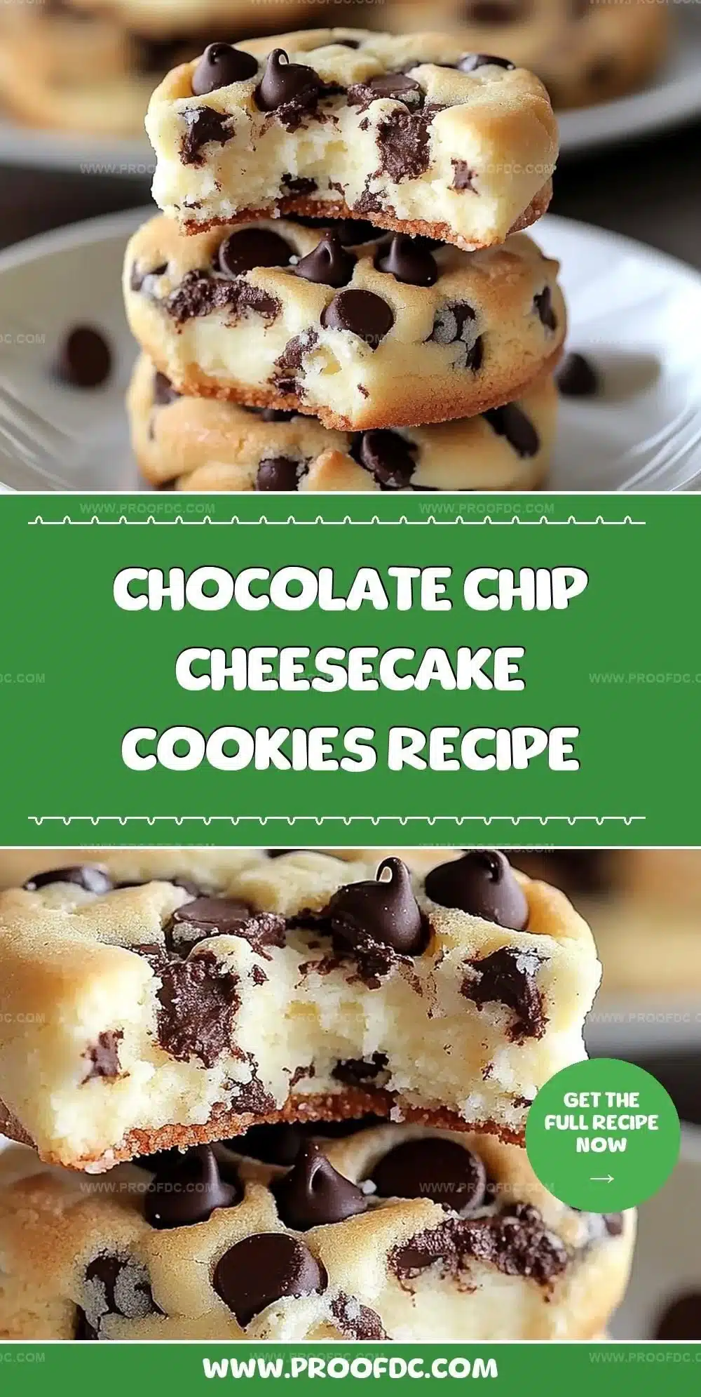 Chocolate Chip Cheesecake Cookies Recipe