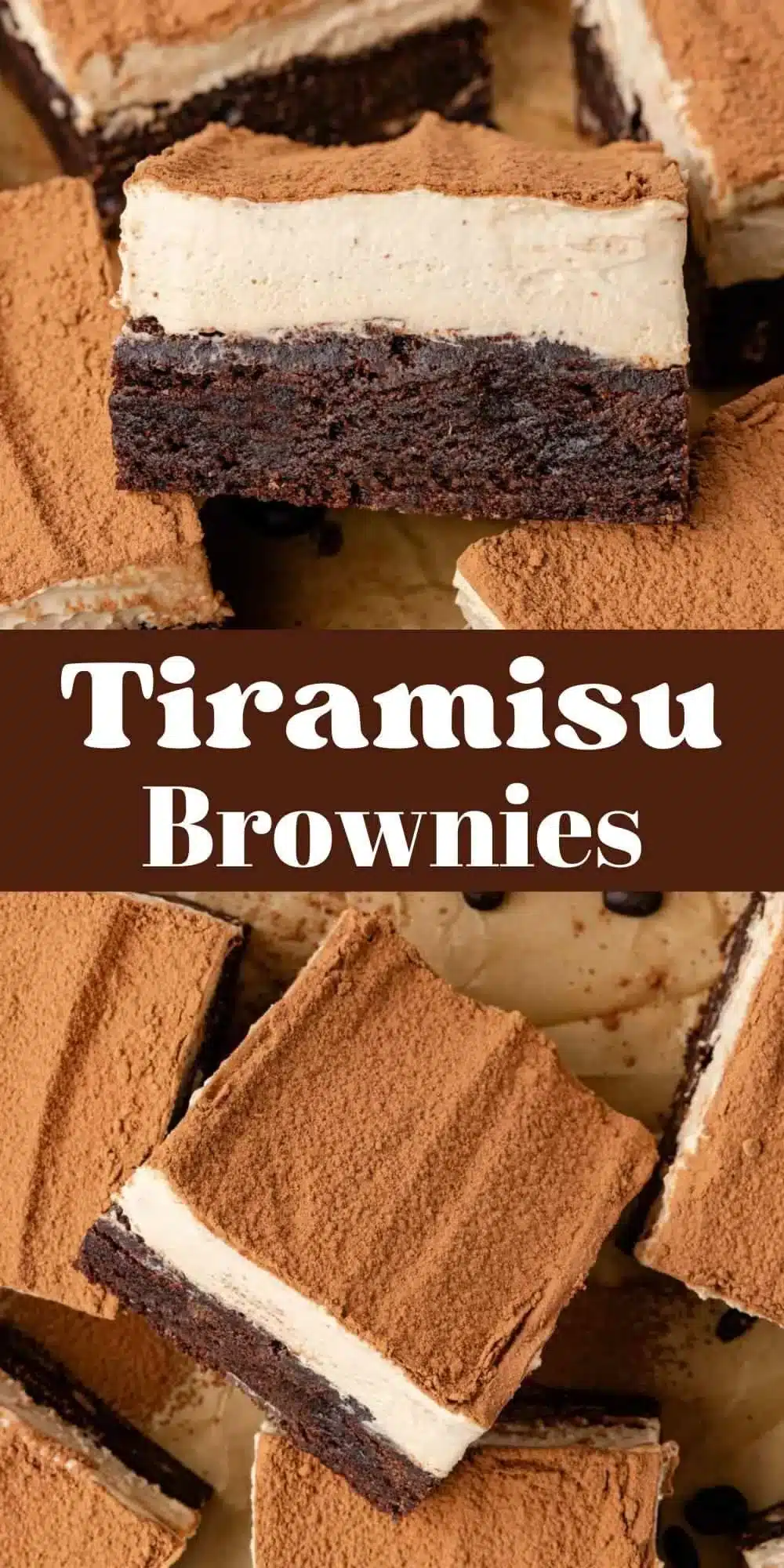 Decadent Tiramisu Brownies Recipe | Brown butter tiramisu, Brownie tiramisu dessert recipe, Tiramisu blondies