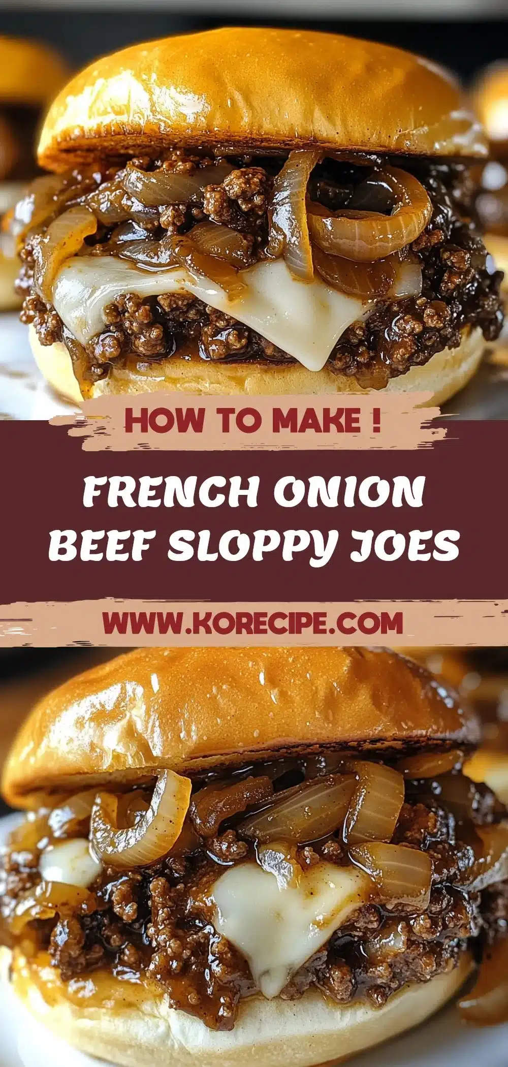 Savory French Onion Beef Sloppy Joes: Perfect for Any Gathering!