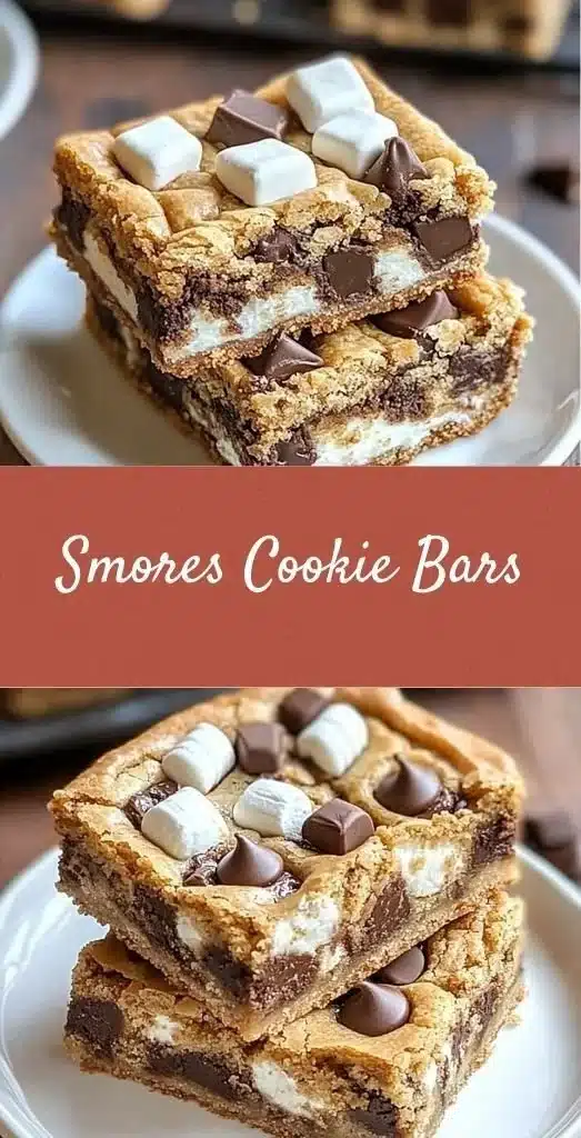 S'mores Cookie Bars